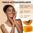 VALITIC Papaya and Turmeric Kojic Acid Soap Bar Dark Spot Corrector