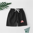 thumbnail image 2 of ZHANGDER 3 Pack Baby Boy Shorts Casual Elastic Waist Soft Clothes for Summer Daily with Drawstring, 18M-6Y, 2 of 8
