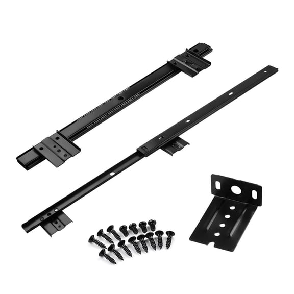 Ywmsfl High Capacity Under Desk Keyboards Tray with Quiet Slide Track Simple Installation Keyboards Mounting for Any Work Space