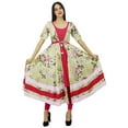 thumbnail image 4 of Bimba Ladies Floral Printed Cotton Kurta Indian Designer Clothing Kurti Dress, 4 of 6