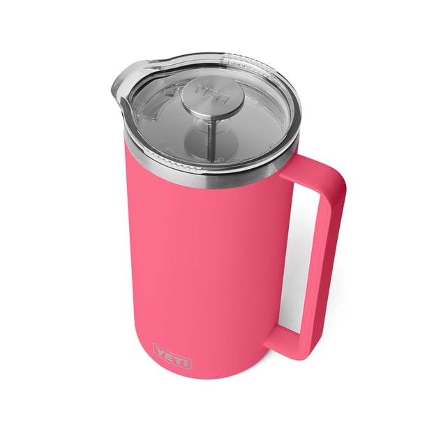 Cafetera de prensa francesa YETI Rambler 1.9L Tropical Pink