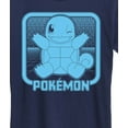 thumbnail image 3 of Pokémon - Retro Synthwave Squirtle -  Women's Short Sleeve Graphic T-Shirt, 3 of 5
