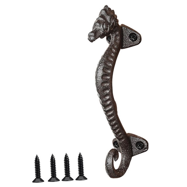 Tirador de puerta con diseño de caballito , tirador rústico para armario, decorativo para armario de granja, caja de madera, mesita de noche