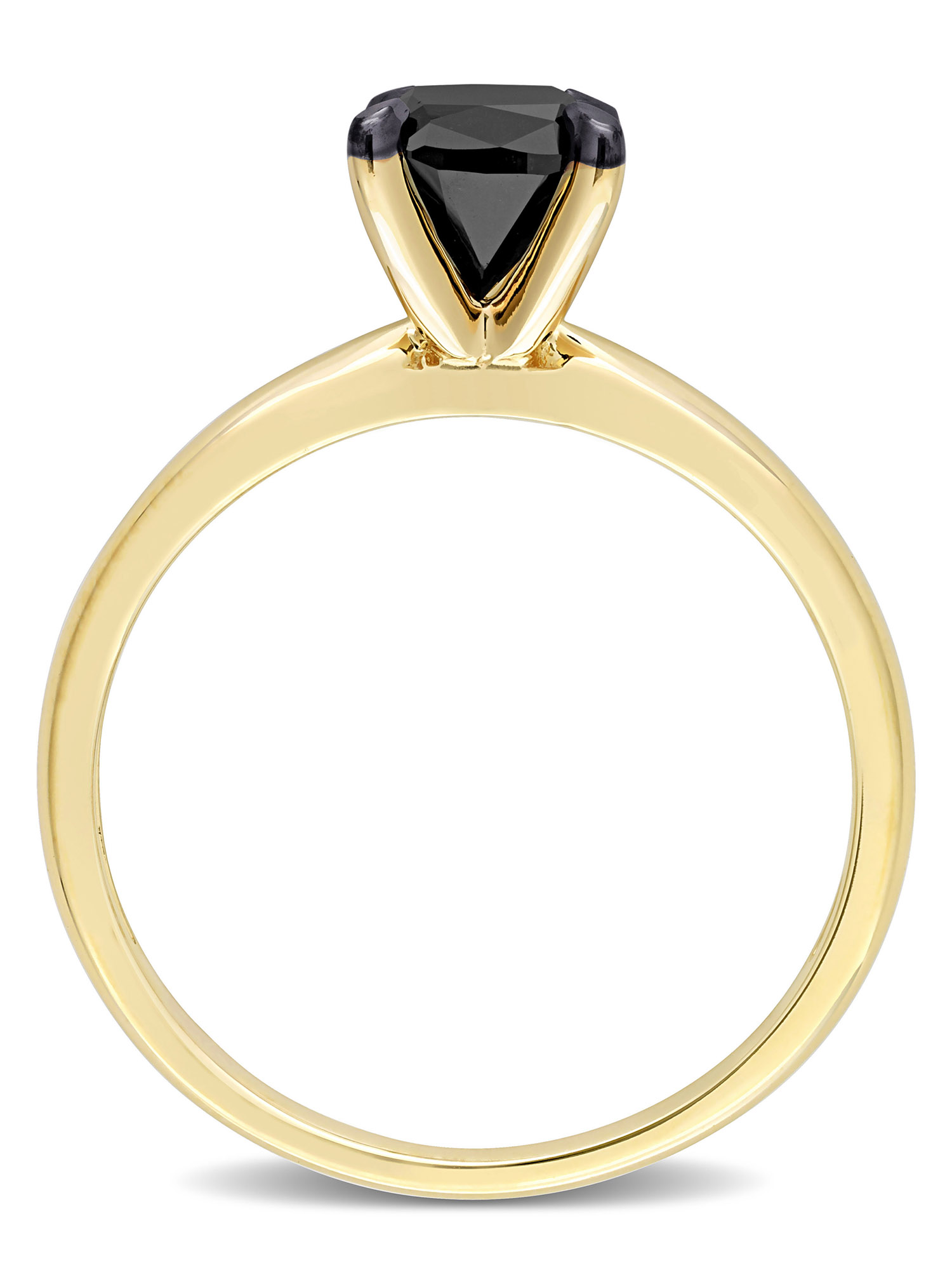 Everly Women's Diamond 14K Yellow Gold Plated Engagement Ring