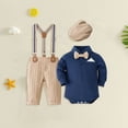 thumbnail image 2 of 12Months Toddler Boy Girl Fall Winter 2Pcs Outfit Long Sleeve Hooded Pullover Drawstring Pants Set Fall Winter Set 6-12 Months 12-24 Months 2T 3T 4T 5T 6T 7T 8T 9T Children,Navy, 2 of 4