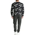 thumbnail image 2 of LOUNGEHERO, Adult Mens, Camo 2-Piece Pamajas Sleepwear Sets, Sizes S-XL, 2 of 7