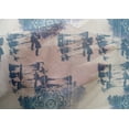 thumbnail image 4 of oneOone Cotton Silk Grayish Blue Fabric Texture & Mandala Watercolor Craft Projects Decor Fabric Printed By The Yard 42 Inch Wide, 4 of 4