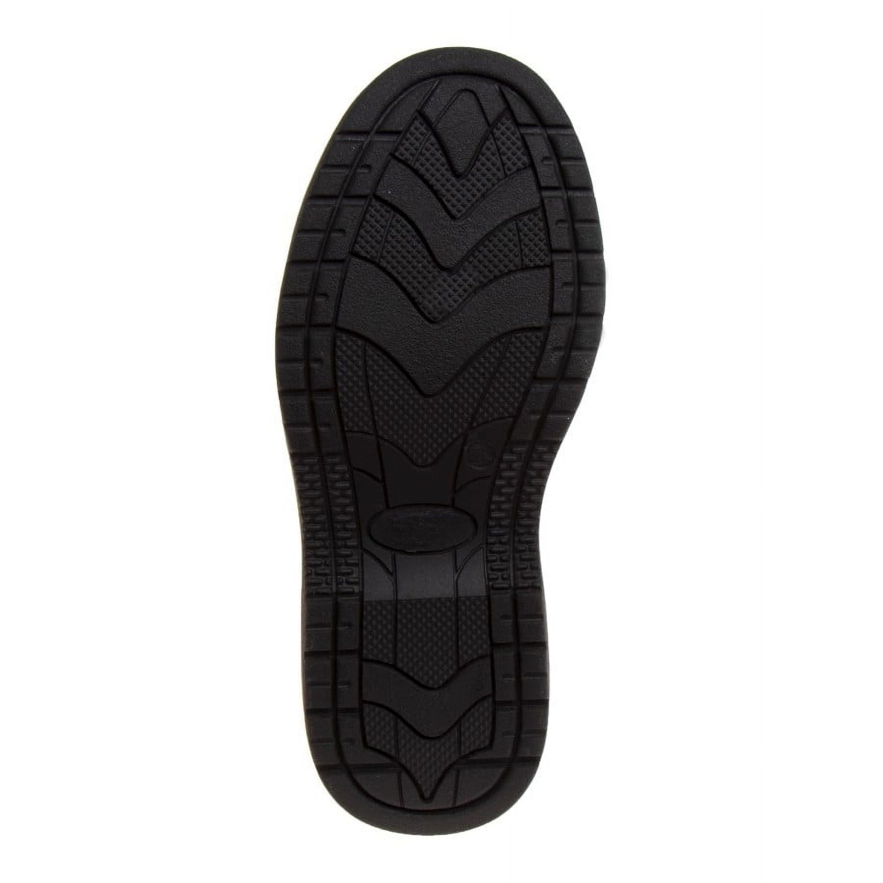 French Little Kids' Boys' Faux Leather Lace-Up School Shoes - Black, 2