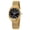 Black Stainless Steel, variant on BERNY Gold Watch for Women, Casual Analog Women Quartz Watch with Canvas Strap, 3ATM Water Resistant, Classic Ladies Wristwatch with Small Seconds Hand (Light Blue)