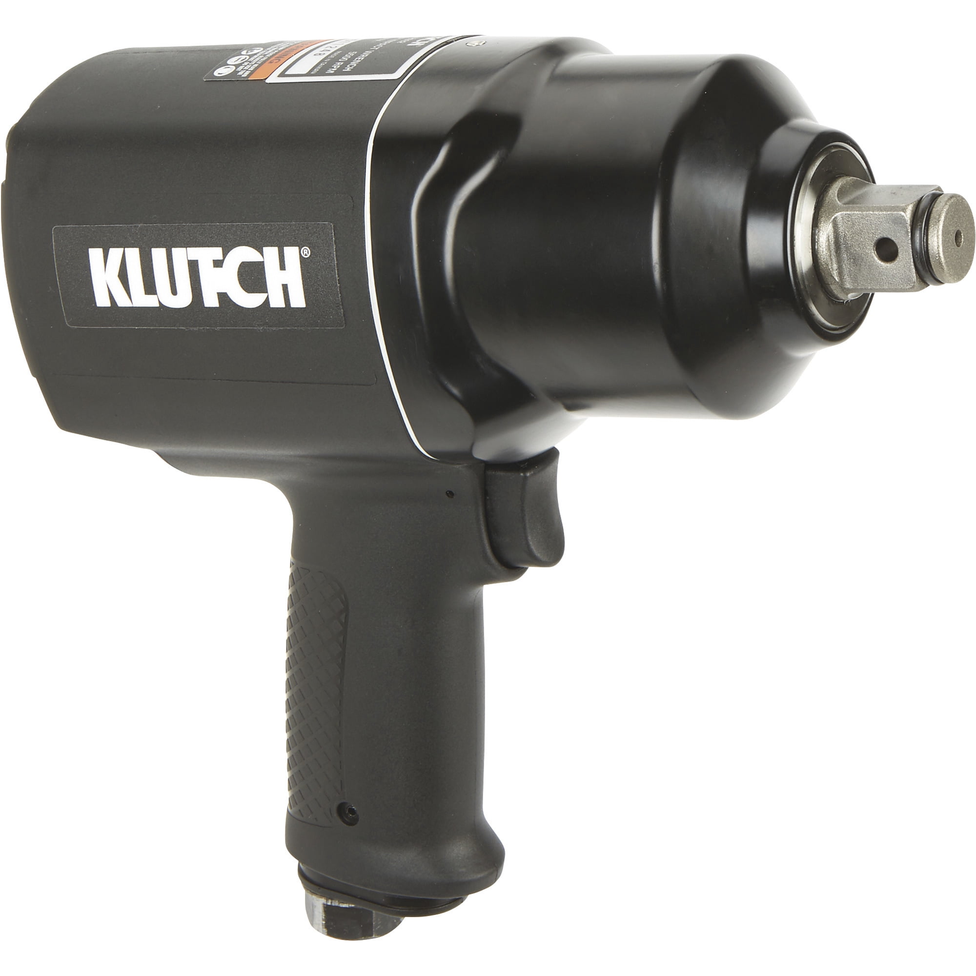 Klutch Air Impact Wrench, 3/4in. Drive, 1500 Ft./Lbs. Torque, 7 CFM