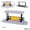 A, variant on MOC City Train Rail Crossing Tracks Set Stud Gap Triple Switch Bricks Building Blocks Technical Enlighten Toys for kids