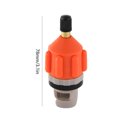 thumbnail image 4 of FLhrweasw Adaptador Válvula Aire SUP Convertidor Bomba Paletas Repuesto Nylon (naranja), 4 of 6