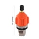 thumbnail image 4 of Adaptador Válvula Aire Repuesto Nailon Convertidor Bomba Remo para Tabla () Naranja, 4 of 4