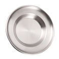 thumbnail image 2 of Shisuyan Rust-Resistant Stainless Steel Plate Silver 1Pcs 9.1x9.1in, 2 of 8