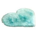 thumbnail image 1 of Heart Shape Faux Fur- Rug Bedroom Fluffy- Shaggy Area Rugs Sheepskin Fuzzy Rug Carpets Throw Shag Rug Sofa Decor Floor Mat Plush, 1 of 6