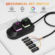Universals Desktop Computer External Power Control Button With Splitter Cable For Easy PC Setups