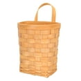thumbnail image 6 of HOOWIFFY 1Pcs Storage Basket Chocolate Rectangular Wood for Household Users Organizing, 6 of 8