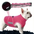 thumbnail image 5 of ROZKITCH Dog Anxiety Vest Comfort Soft Dog Anxiety Calming Vest Coat for Small Medium Large Dogs Adjustable Dog Anxiety Relief Shirt Wrap for Thunderstorms Fireworks Vet Visits Separation(Rosere), 5 of 6