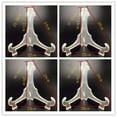 thumbnail image 2 of Transparent Plastic Clear Display Holder Gem Transparent Display Holder Photo Badge Golf Post Easel Stand Photo Frame Rack, 2 of 9