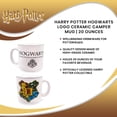 thumbnail image 7 of Harry Potter Stainless Glass Crest 20oz Ceramic Camper Mug, 7 of 7