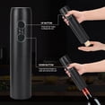 thumbnail image 6 of Electric Wine Opener Set with Charging Base, Rechargeable Automatic Corkscrew Bottle Opener with Pour, Preserver Vacuum Stopper, Foil Cutter, USB Charging Cable, 6 of 7