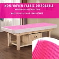 thumbnail image 3 of 100 Pcs Disposable Bed Sheets 31" x 71" Massage Table Sheets Non Woven Fabric SPA Bed Cover Breathable for Massage Beauty Tattoos, 3 of 6