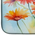 thumbnail image 2 of Carolines Treasures DAC1571DDM 21 x 14 in. Gerbera Daisies in Watercolor Dish Drying Mat, 2 of 5