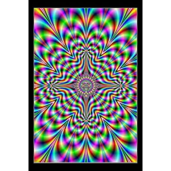 Psychedelic Pulse Poster Print (24 x 36)