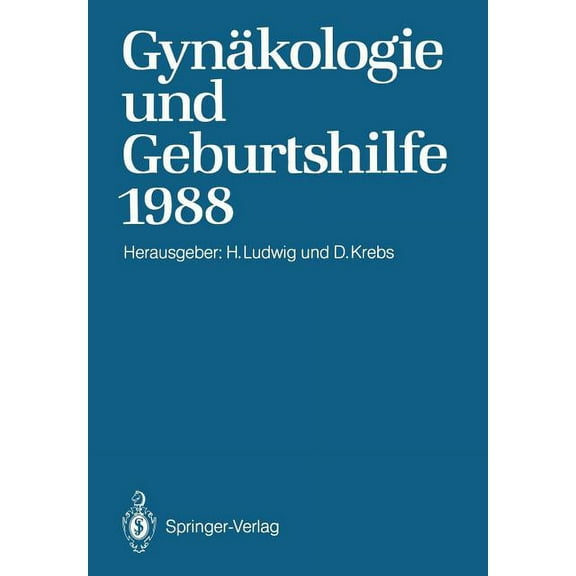 Gynäkologie Und Geburtshilfe 1988, (Paperback)