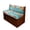 Beach Floral Ocean, variant on XYZCANDO Vintage Patchwork Camper Cushion Covers Stretchable Fabric, Suitable for RV Travel Trailer, Camper Cushion Slipcover, for RV Camper Bench Booth Seats