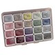 thumbnail image 1 of 20 Colors Watercolor Painting Set, Metallic Watercolor Paint Set, Glitter Watercolour Solid Paint Box,(1ml-a), 1 of 5