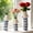 Family Vase Blue-3pcs, variant on MOUGIGI Large Ceramic Vase Modern Cylinder Design with 7 Flower Openings, Perfect Centerpiece for Tulips、Hydrangeas、Roses and Wildflowers - Ideal Home Decor Gift for Birthdays Mothers Day