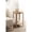Natural, variant on Kate and Laurel Tierney Modern Square Wood Side Table, 16 x 16 x 24, Light Natural, Transitional Decorative Two-Tier End Table for Use as a Bedroom Nightstand or Living Room Plant Stand