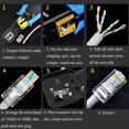 thumbnail image 5 of Engarzadora Ethernet PETECHTOOL RJ45 con conectores, 5 of 5