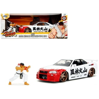 Jada Toys 2002 Nissan Skyline GT-R Hello Kitty Edition, 1/24 Scale