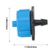 thumbnail image 4 of 50 goteros de riego por goteo para fertilizantes ahorradores de agua de 8 l con compensación de presión para macetas de jardín y césped (azul), 4 of 8