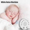 thumbnail image 2 of White Noise Sleep Machine Built-in 6 Soft Soothing Breathing Sounds 15/30/60 Intelligent Travel Sleep Machine for Baby and Adult, 2 of 5