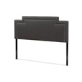 thumbnail image 2 of Baxton Studio Casey Dark Grey Fabric Queen Size Headboard, 2 of 6