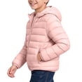 thumbnail image 5 of FAIWAD Kids Winter Coat Puffer Hooded Jacket with Pockets Boys Girls Lightweight Warm Quilted Outerwear, 5 of 7