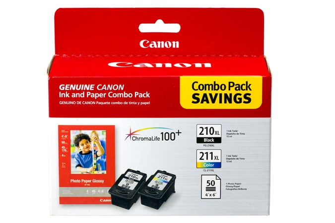 Pg210XL/Cl211XL Combo S - Extra Large Canon Combo Pack