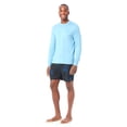 thumbnail image 4 of Men's and Big Men's Reebok Long Sleeve Rashguard, Sizes S-3XL, 4 of 5