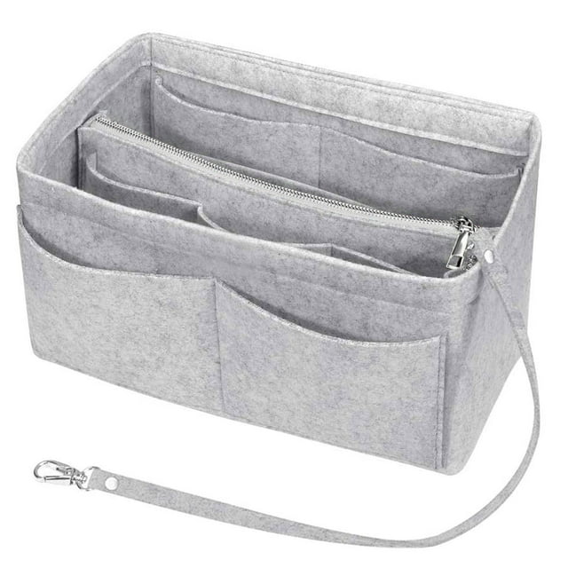 WIFKLSIIPG Insert Bags Handbag Tote Purse Organizer 10 Pockets Bag in Bag Travel Storage Pockets