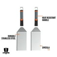 thumbnail image 4 of Blackstone Signature Series Stainless Steel Griddle Spatula, 2-Pack, 4 of 8