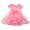 Pink, variant on Utoimkio Toddler Baby Girls Tutu Dress Infant Lace Sleeveless Princess Dress Tulle Sundress Soft Fluffy Bubble Party Formal Dress Birthday Outfits