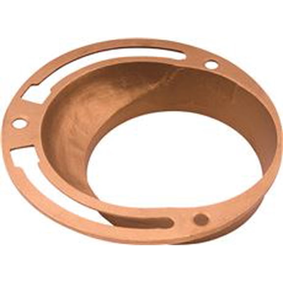 Closet Flange Offset 4'' Cast Brass
