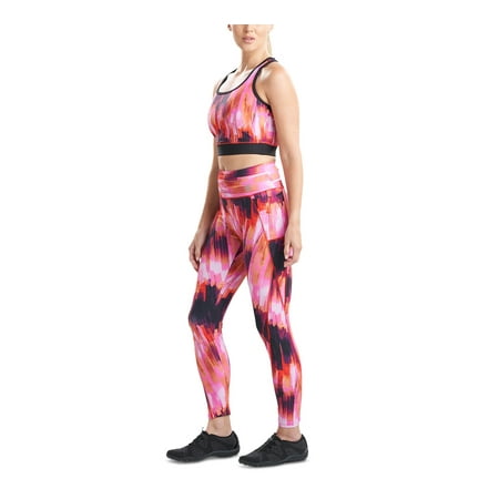 Natori Women's Solstice Printed 7/8 Leggings Pink Size X-Large