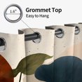 thumbnail image 5 of Tchckioa Minimalist Blackout Curtains for Bedroom Living Room,Grommet Window Drapes,2 Panels,52x96 Inch, 5 of 8