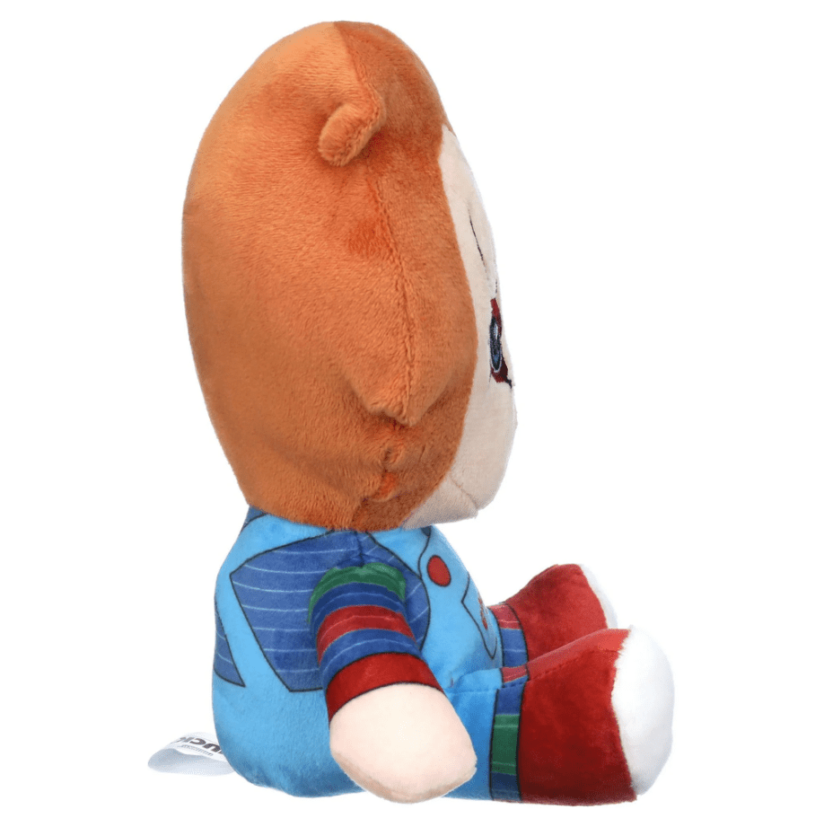 Chucky – Peluche Phunny – Chucky (Assis) – Étiquette à suspendre + Référence UE