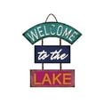 thumbnail image 1 of Welcome to the Lake Wooden Sign Wall Decor, 1 of 1