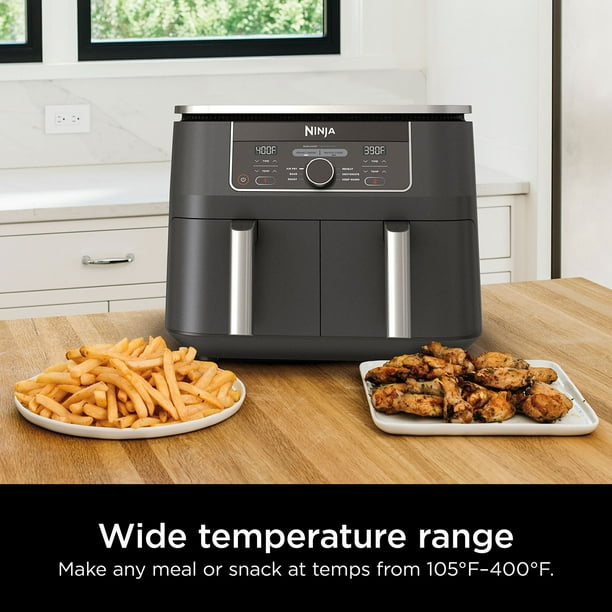 Ninja Foodi 6-in-1, 8 Quart 2-Basket Air Fryer with DualZone
